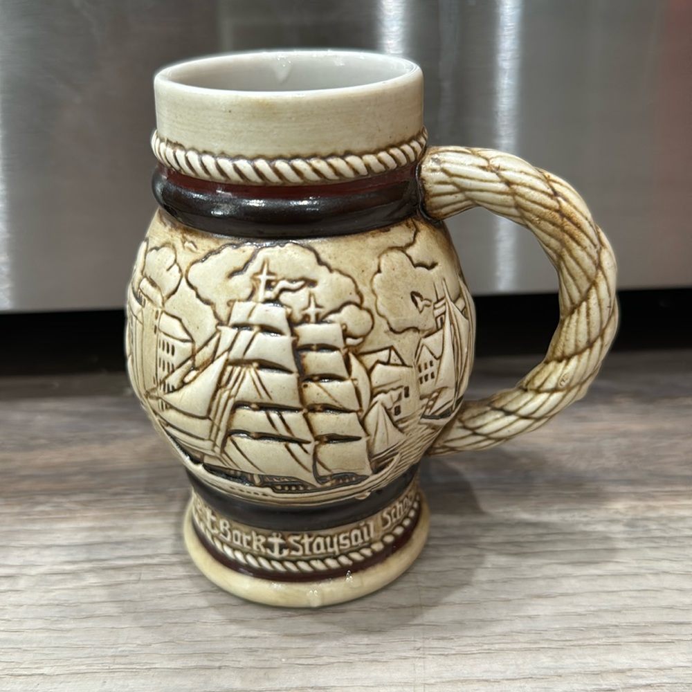 Vintage Avon German mini beer stein made in Brazil